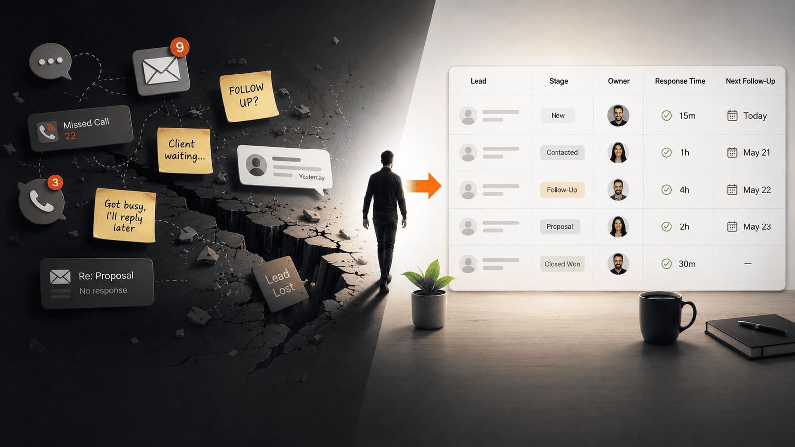 Why Follow-Up Breaks in Small Teams  -  and the Simple System That Fixes It